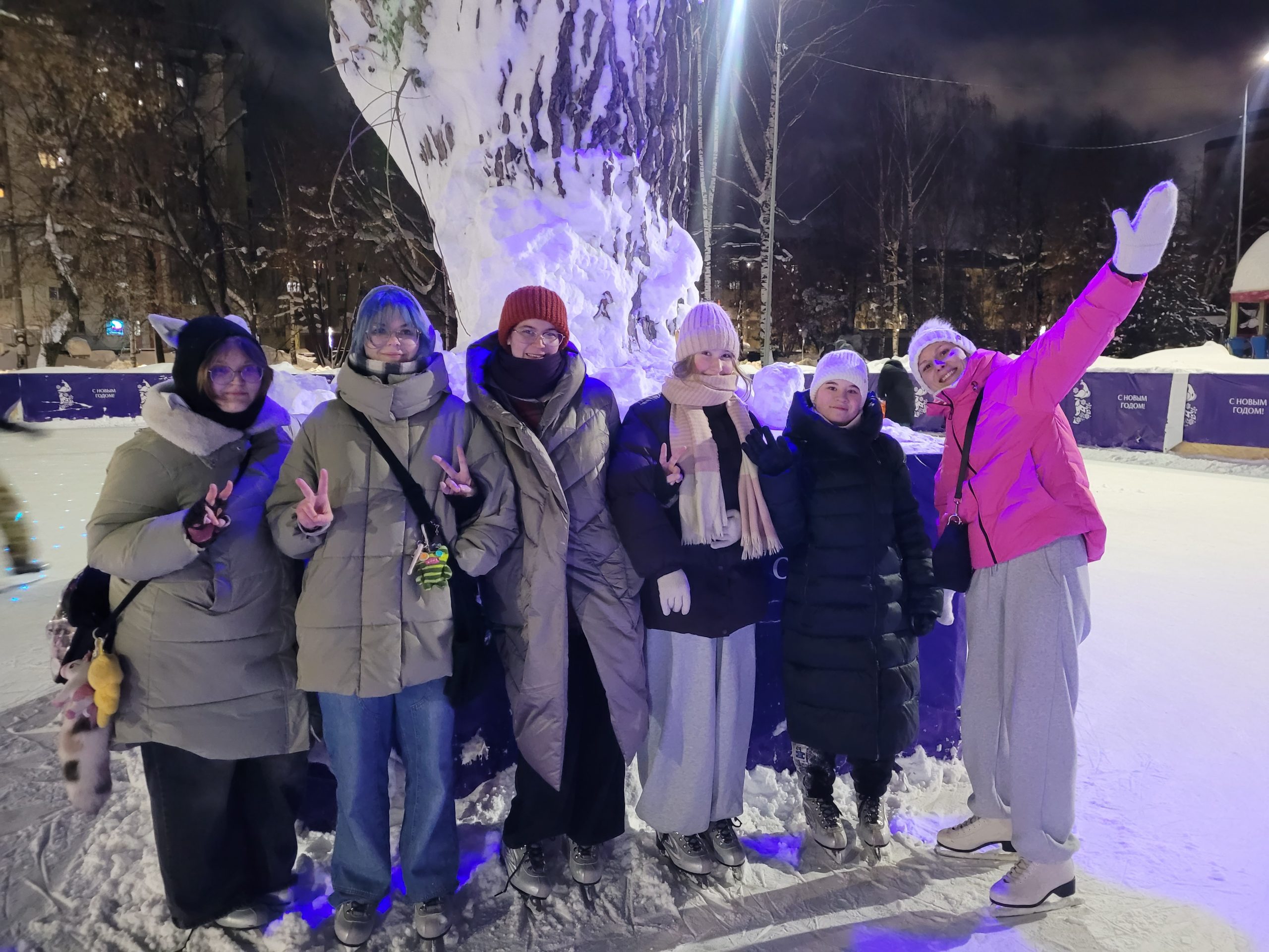 Киров: выход на каток